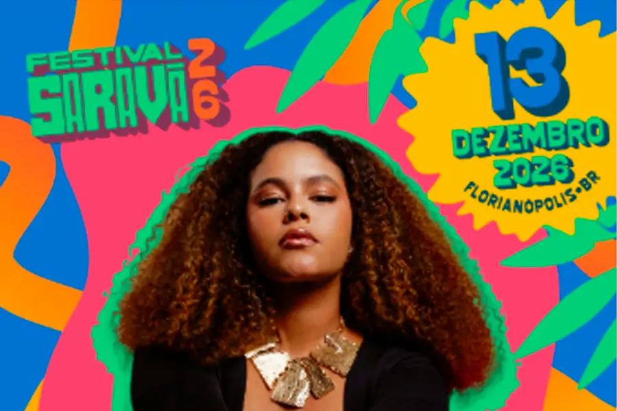Rachel Reis é confirmada na 12ª edição do Festival Saravá, em Florianópolis 1 Rachel Reis é confirmada na 12ª edição do Festival Saravá, em Florianópolis 1