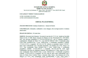 Leia mais sobre o artigo USUCAPIÃO Nº 5000925-75.2026.8.24.0091/SC