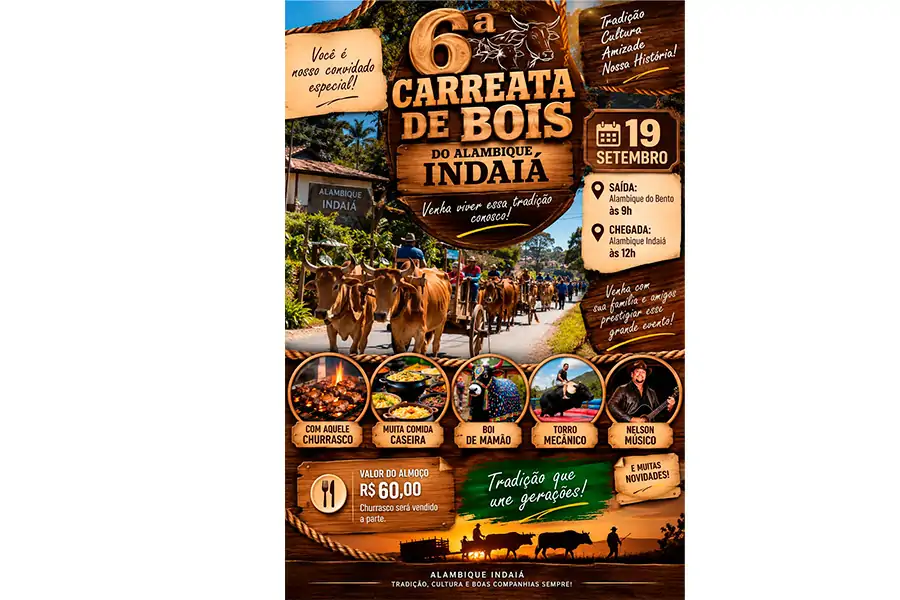 6ª Carreata de Bois integra agenda cultural deste sábado no Sul da Ilha 1 6ª Carreata de Bois integra agenda cultural deste sábado no Sul da Ilha 1