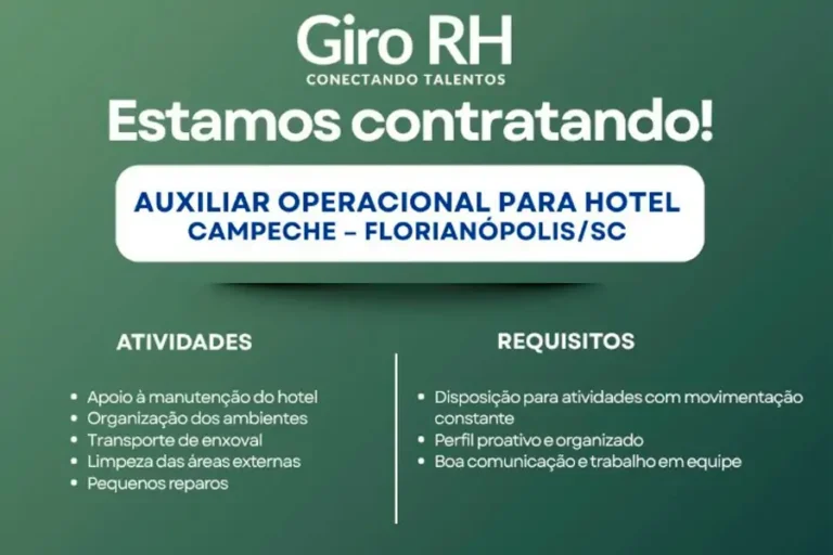 Auxiliar Operacional de Hotel