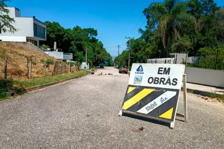 Home 25 CASAN inicia obras de esgotamento sanitário nos bairros João Paulo e Monte Verde