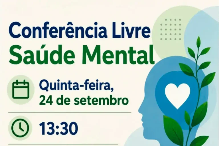 Conferência Livre de Saúde Mental será realizada em Florianópolis no dia 24 de setembro