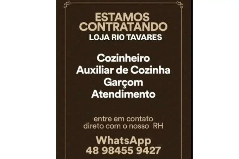 Home 41 Garçom e Atendimento