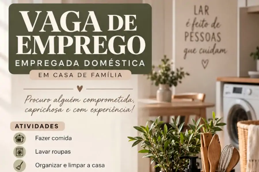 Empregada Doméstica | Ribeirão da Ilha 1