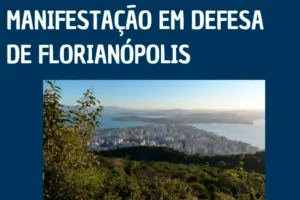 Manifestação na Câmara de Florianópolis acompanha audiência sobre concessão de espaços públicos
