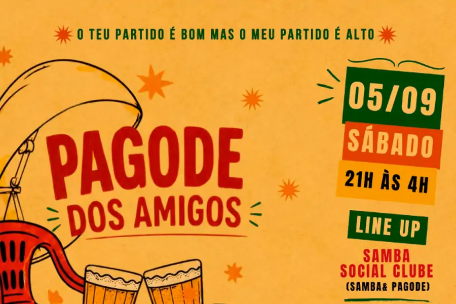 Pagode dos Amigos anima noite deste sábado na Lagoa da Conceição 1