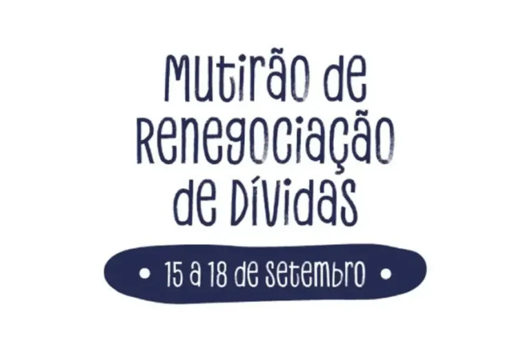 Notícias 5 mutirão para renegociação de dívidas