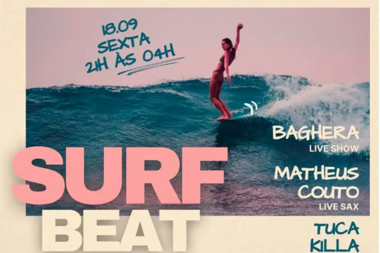 Agenda 13 Surf Beat reúne música, surfe, dança e cultura urbana na Lagoa da Conceição