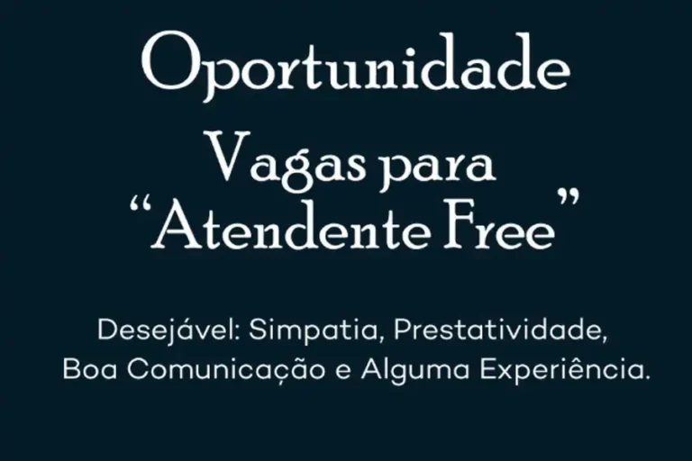 Atendente Freelancer