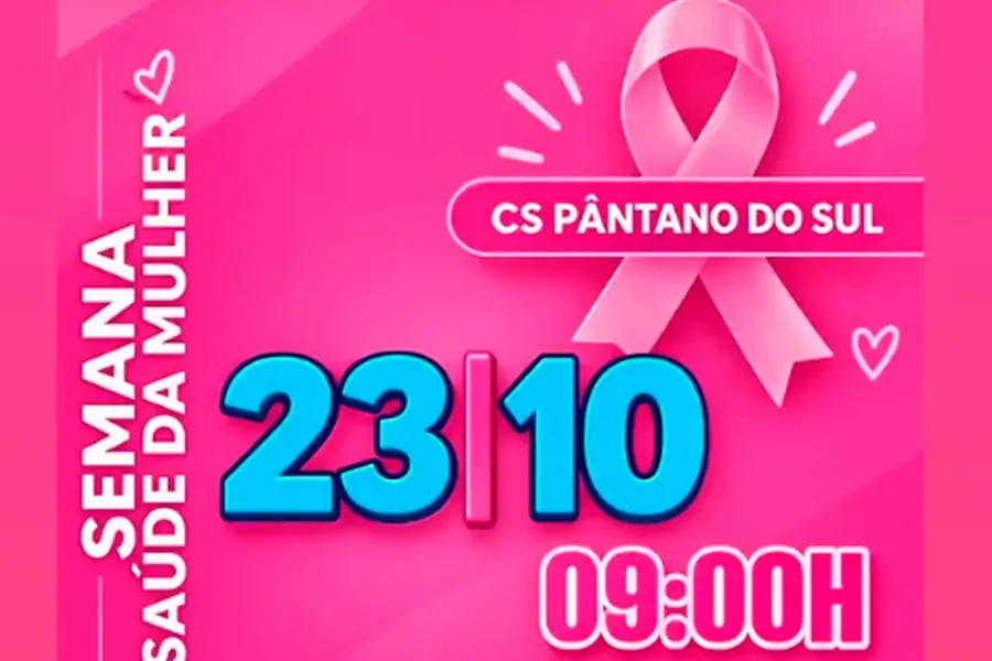 Centro de Saúde do Pântano do Sul promove atividades do Outubro Rosa nesta sexta-feira (23) 1