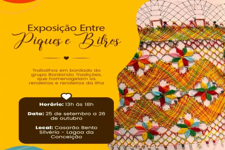 Exposição Entre Piques e Bilros valoriza tradição da renda de bilro na Lagoa da Conceição