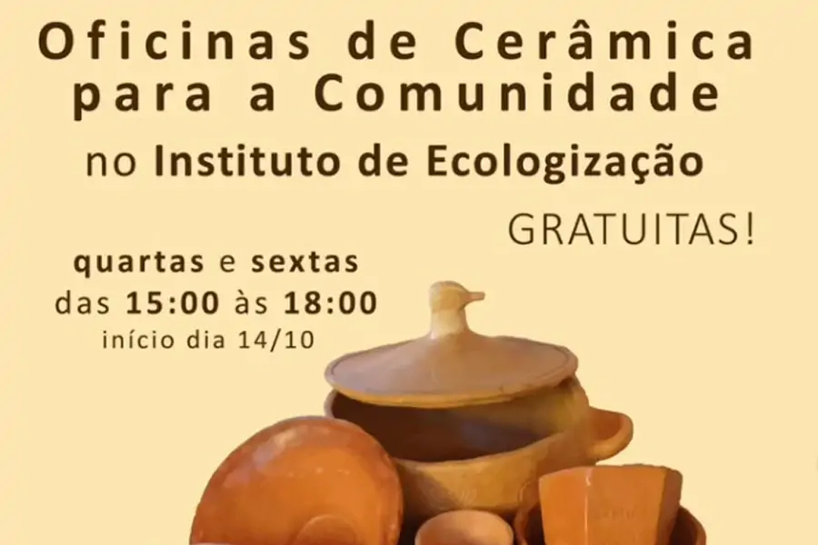 Oficinas gratuitas de cerâmica estão com inscrições abertas na Tapera, em Florianópolis 1