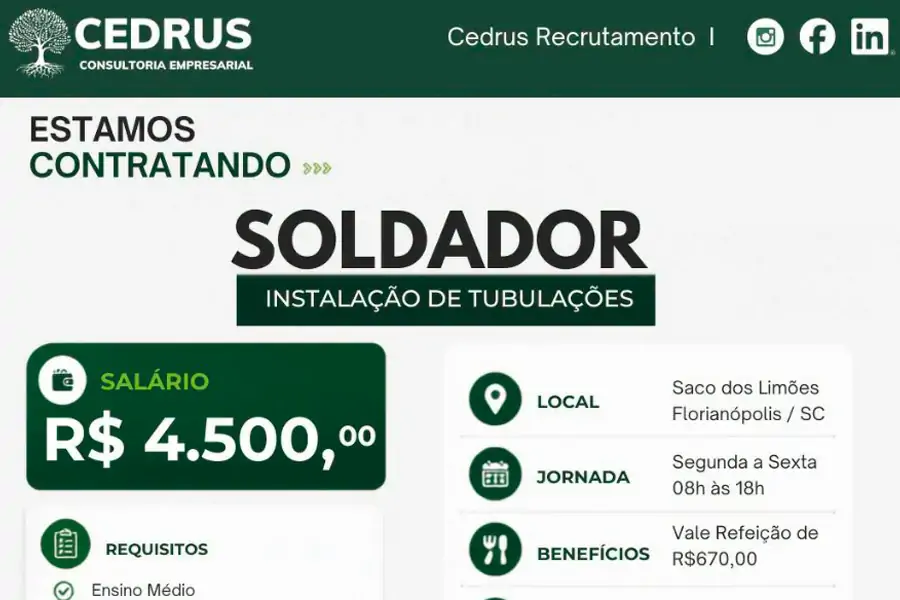 Soldador Instalador de Tubulações de Gás | Saco dos Limões 1 Soldador Instalador de Tubulações de Gás | Saco dos Limões 1