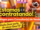 Vendedora Loja Natura